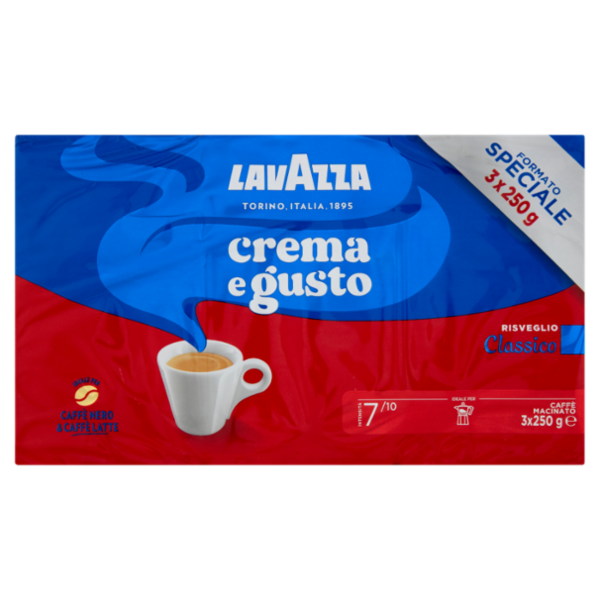 Lavazza crema e gusto Classico 3 x 250 g