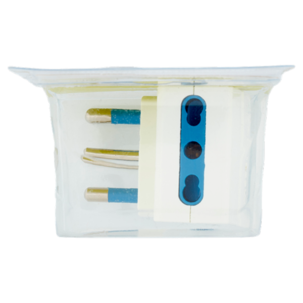 Selex Adattatore Multiplo Salvaspazio Spina 16A + 3 Prese 10/16A(Ita) Bianco