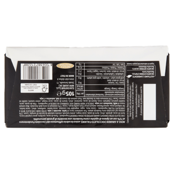 Novi Fondentenero Ripieno 105 g