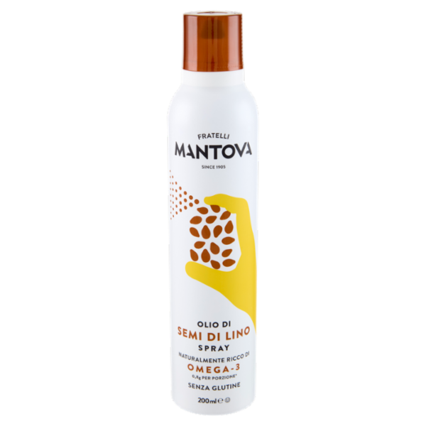 Fratelli Mantova Olio di Semi di Lino Spray 200 ml