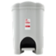 Selex Pattumiera a Pedale Grigio 16 L