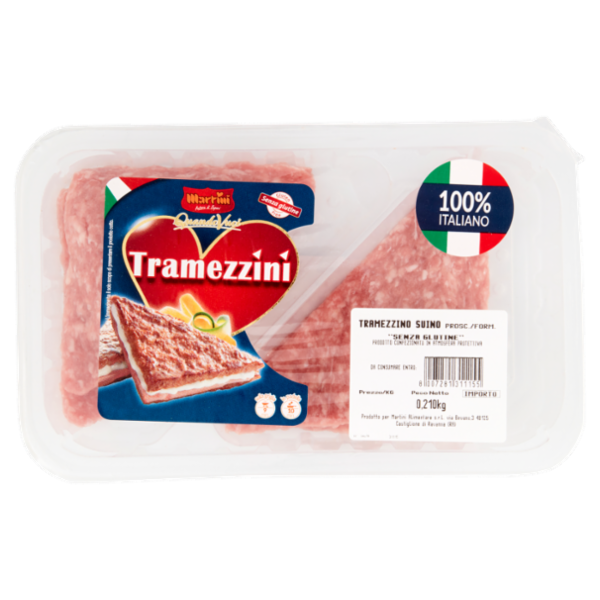 Martini QuandoVuoi Tramezzino di Suino 0,210 kg