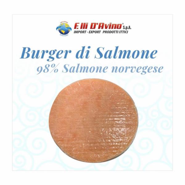 Fratelli D'avino Burger Di Salmone 100 G