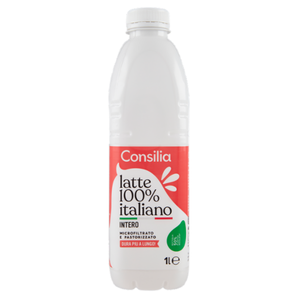 Consilia Latte Microfiltrato Intero 100% Italiano 1 L
