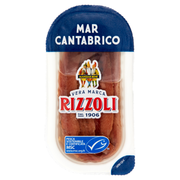 Rizzoli Filetti di Alici MSC Mar Cantabrico 40 g