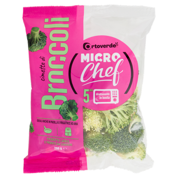 Ortoverde Micro Chef cimette di Broccoli 200 g