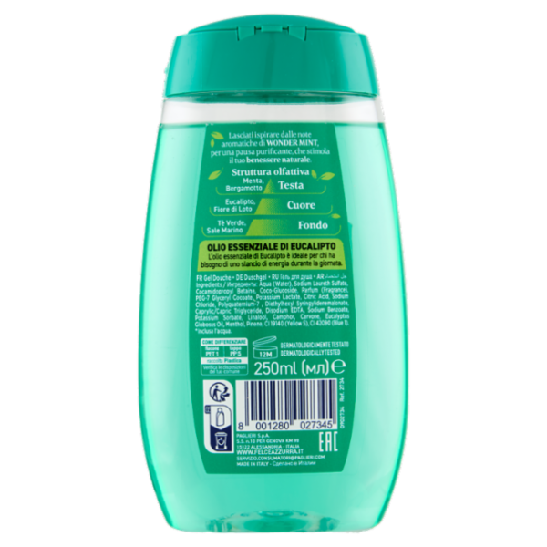 Felce Azzurra My Mood Wonder Mint Shower Gel 250 ml