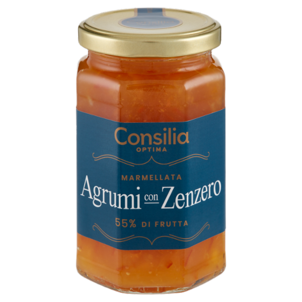 Consilia Optima Marmellata di Agrumi con Zenzero 350 g