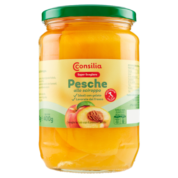 Consilia Saper Scegliere Pesche allo sciroppo 700 g