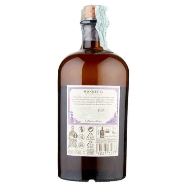 Monkey 47 Schwarzwald Dry Gin 500 ml