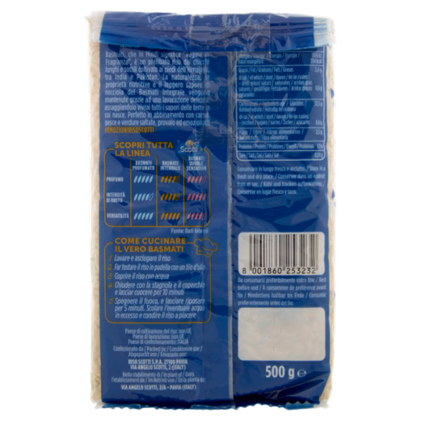 Riso Scotti Basmati Integrale 500 g