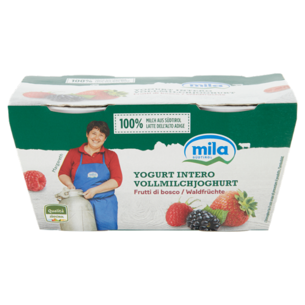 mila Yogurt Intero Frutti di bosco 2 x 125 g