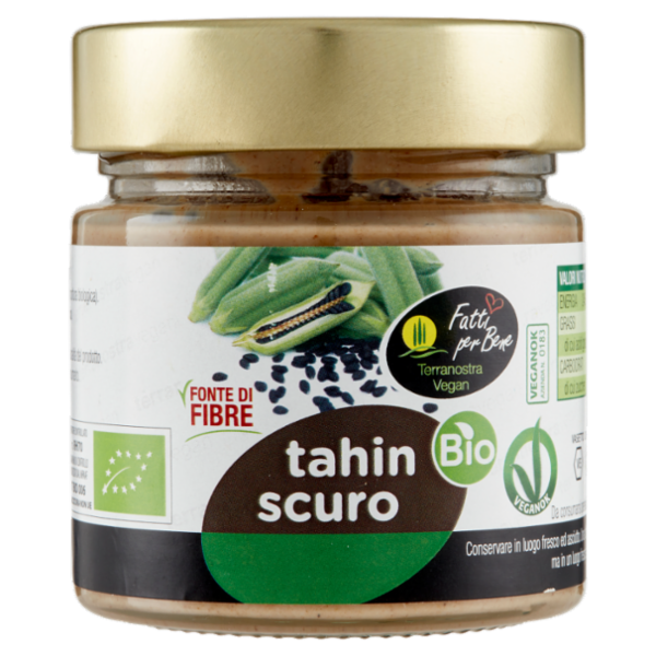 Terranostra Vegan Bio tahin scuro 200 g