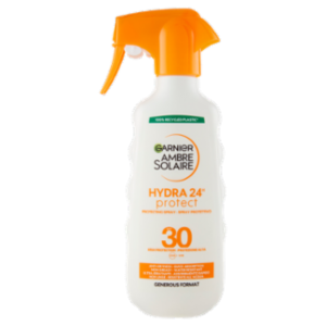 Garnier Ambre Solaire Spray Protettivo IP 30, Protezione Alta, Idratazione 24H, Maxi Formato, 300 Ml