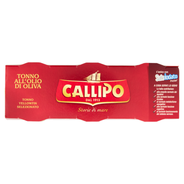 Callipo Tonno all'Olio di Oliva 3 x 70 g