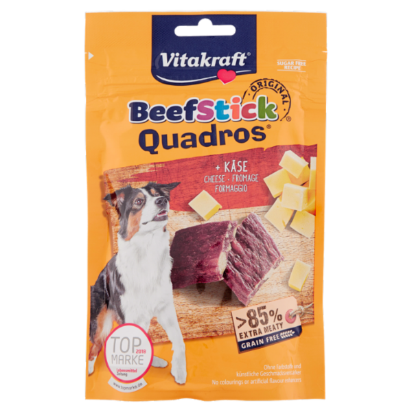 Vitakraft BeefStick Original Quadros + Formaggio 70 g
