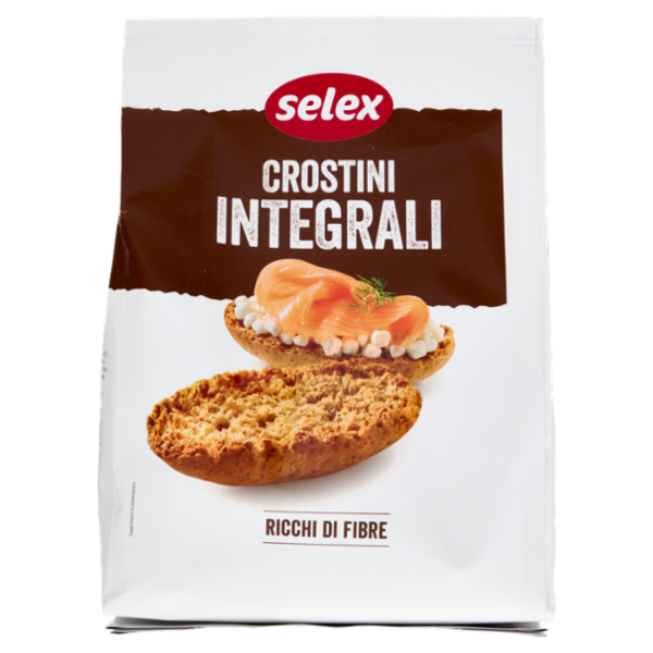 Selex Crostini con Farina Integrale 250 g