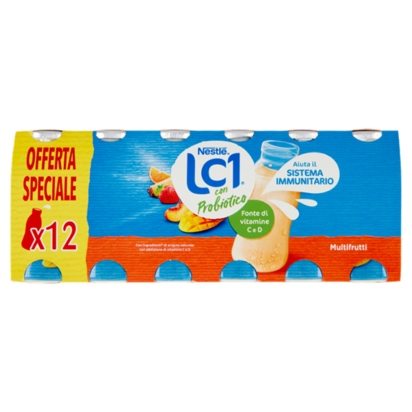 NESTLÉ LC1 con Probiotico Multifrutti 12 x 90 g