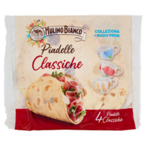 Mulino Bianco Piadelle Classiche Ideale Per Piadina 4pz 300g