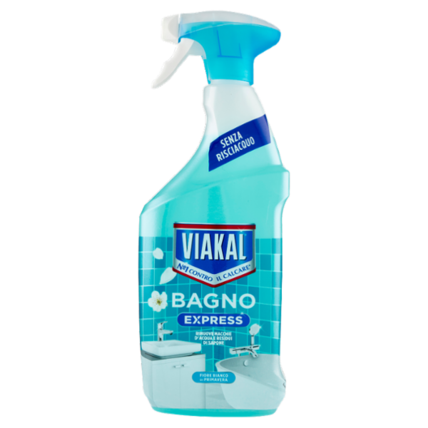 Viakal Bagno Express Fiore Bianco di Primavera 720 ml