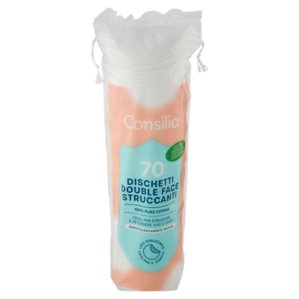 Consilia Dischetti Double Face Struccanti 70 pezzi
