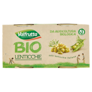 Valfrutta Bio Lenticchie 2 x 400 g