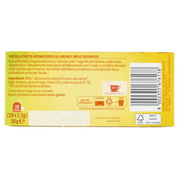 Pompadour Limone Italiano 20 x 2,5 g