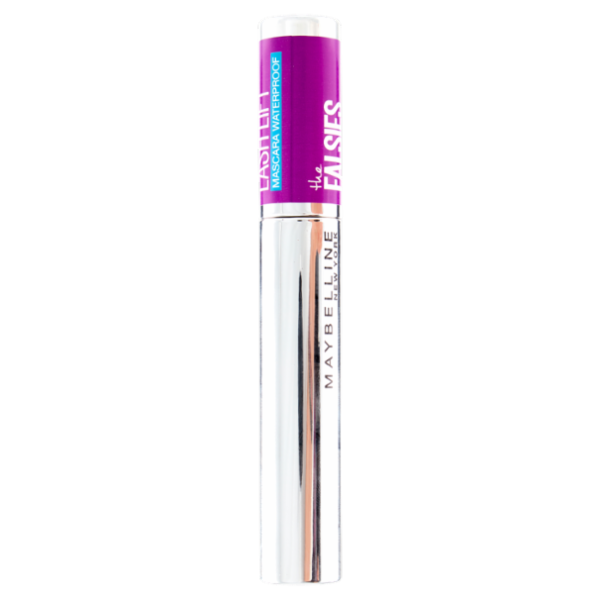 Maybelline New York Mascara Waterproof Falsies Lash Lift, Effetto laminazione delle ciglia, Nero