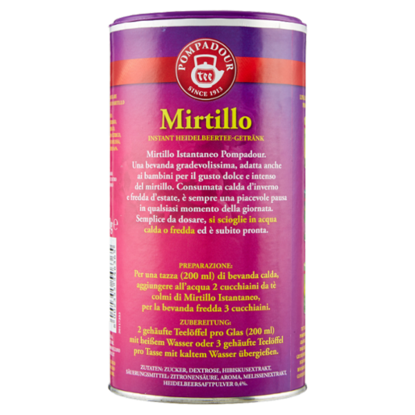 Pompadour Mirtillo Istantaneo 200 g