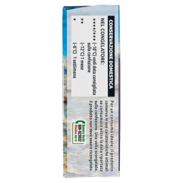 Capitan Findus 12 Bastoncini con 100% Filetti di Merluzzo 300 g