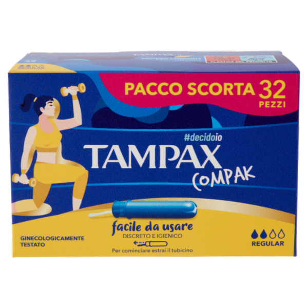 Tampax Compak Regular 32 pz