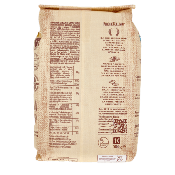 F.lli Cellino La Classica Mezze Penne Rigate N°70 500 g