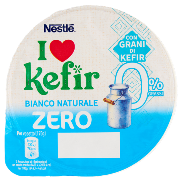 NESTLÉ I Love kefir Pot Bianco Naturale Zero 1x170g