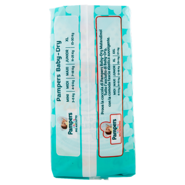 Pampers Baby-dry 4 Maxi 18 pz