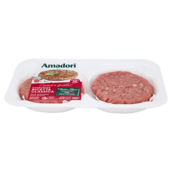 Amadori Hamburger Ricetta Classica 0,204 kg