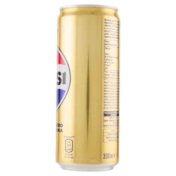 Pepsi Zero Zucchero Zero Caffeina 330 ml