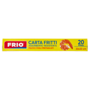 Frio Carta Fritti 20 Fogli 33x33 Cm