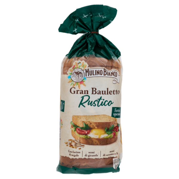 Mulino Bianco Gran Bauletto Pane Rustico 500g
