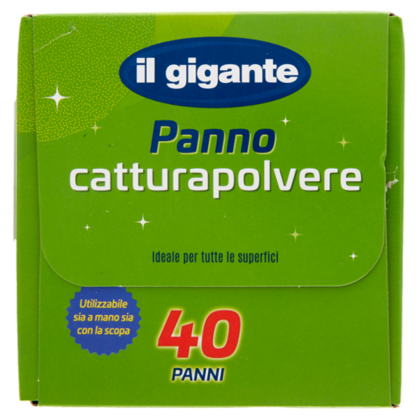 IL GIGANTE Panno catturapolvere 40 Panni