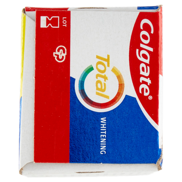 Colgate dentifricio sbiancante Total Whitening 24h di protezione attiva 100 ml