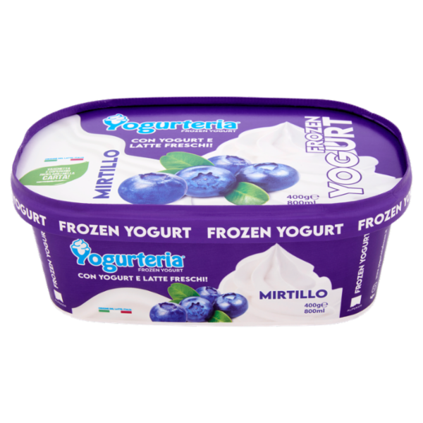 Yogurteria Frozen Yogurt Mirtillo 400 g