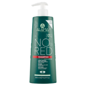 Alama Professional No Red Shampoo Anti-Rosso Per Capelli Castani Medi e Scuri 500 Ml