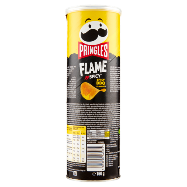 Pringles Flame Spicy BBQ Flavour 160 g