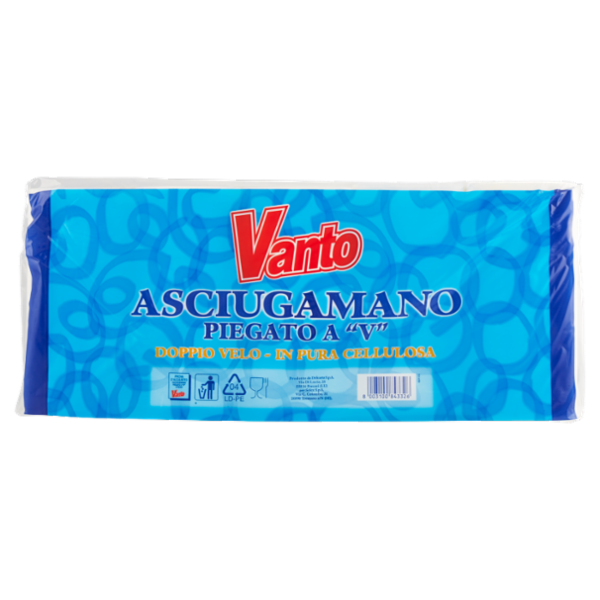 Vanto Asciugamano di Carta Piegato a 
