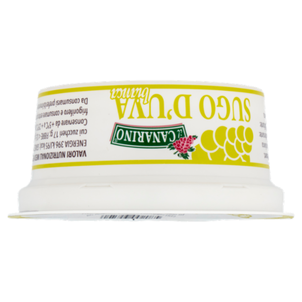 il Canarino Sugo d'Uva bianca Budino a Base di Frutta 150 g