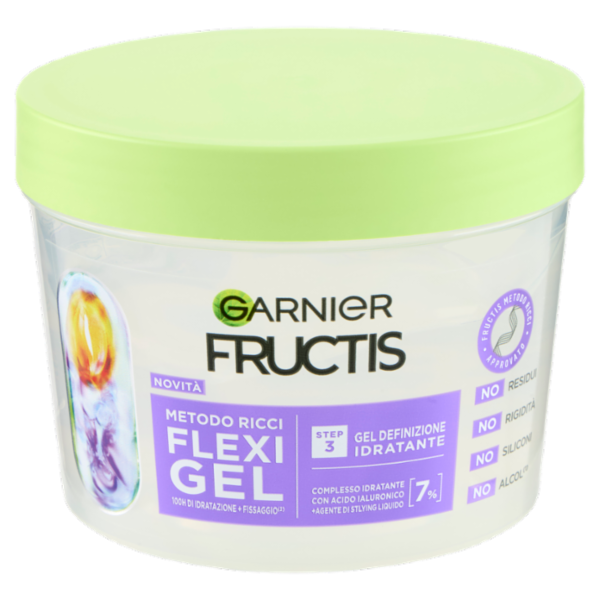 Garnier Fructis Metodo Ricci Flexi Gel Step 3 Gel Definizione Idratante 370 ml