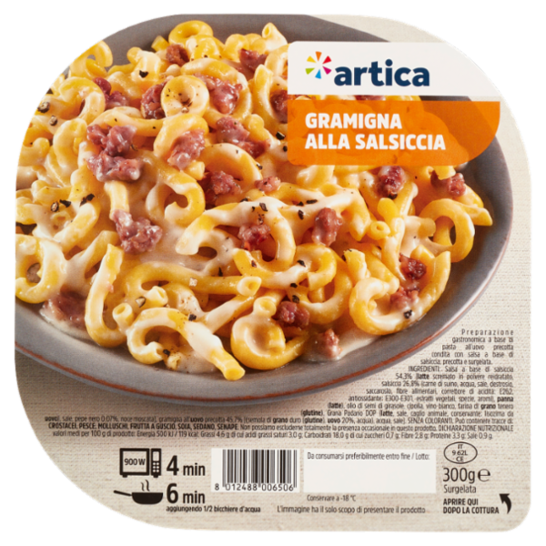 artica Gramigna alla Salsiccia Surgelata 300 g