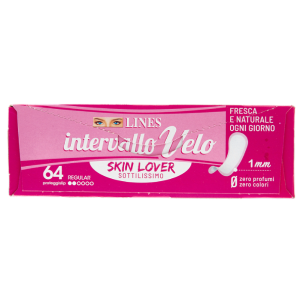 Lines intervallo Velo Skin Lover Regular 64 pz