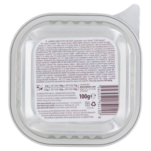 almo nature Daily con Tacchino e Zucchine 100 g