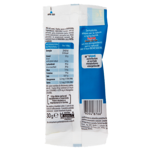 Fruit-tella Good For You* Mix Energia 30 g